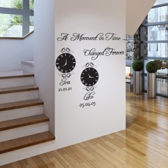 Zidna naljepnica – A moment in time