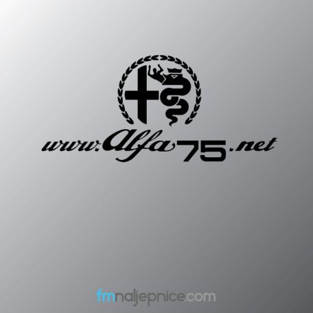 alfa75 naljepnice