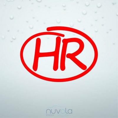 Naljepnica HR oznaka 1