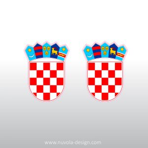 naljepnica hrvatski grb