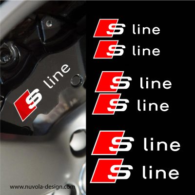 Audi S line naljepnice za kočnice