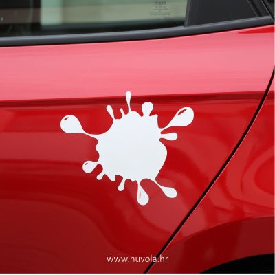 Naljepnica jednobojna mrlja