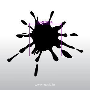 Naljepnica mrlja za auto