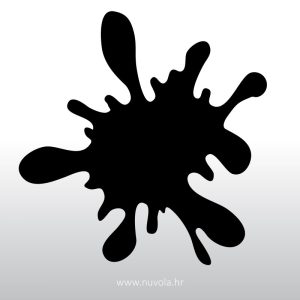 Naljepnica za auto – mrlja 3