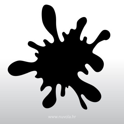 Naljepnica za auto – mrlja 3