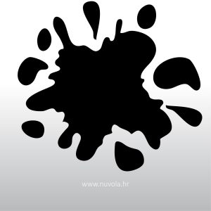 Naljepnica za auto – mrlja 4