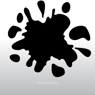 Naljepnica za auto – mrlja 4