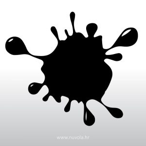 Naljepnica za auto – mrlja 5