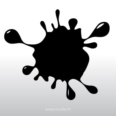 Naljepnica za auto – mrlja 5