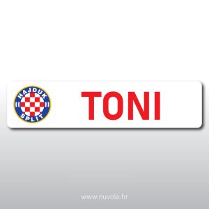 Personalizirana navijačka tablica