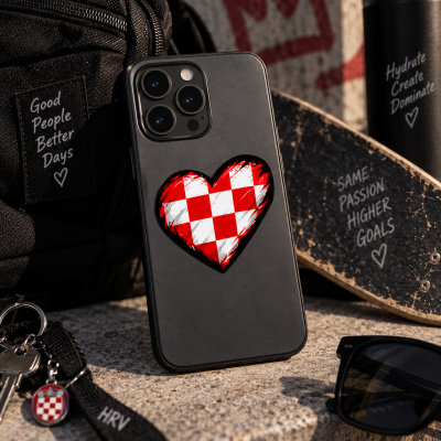Sticker naljepnica - srce Hrvatska